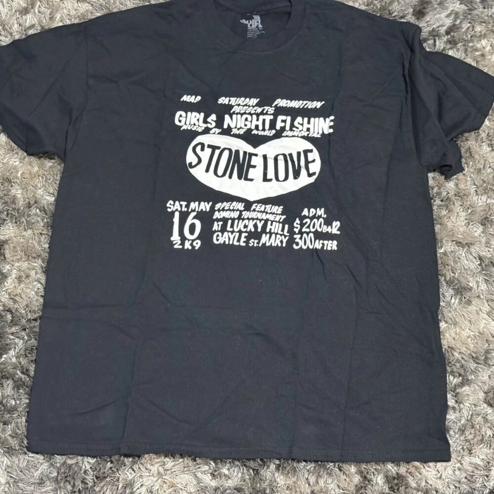 Size XL Vintage The‎ Quiet Life Mens Stone Love Premium Fit Streetwear T-Shirt